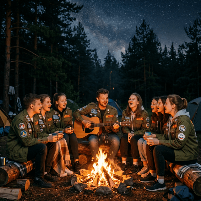 Творчество нашего отряда